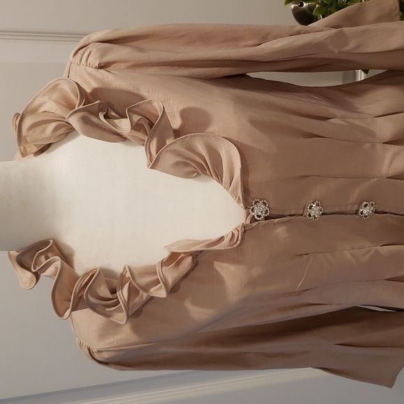 Chetta B Dress Blouse Size 6 - Picture 2 of 6